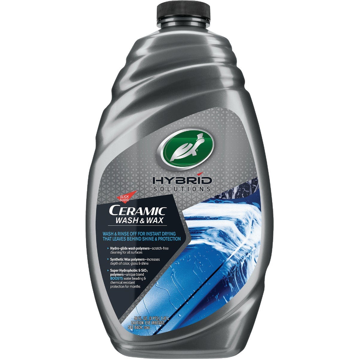 Turtle Wax 48 Oz. Liquid Hybrid Solutions Ceramic Car Wash & Wax Turtle Wax 48 Oz. Liquid Hybrid Solutions Ceramic Car Wash & Wax
