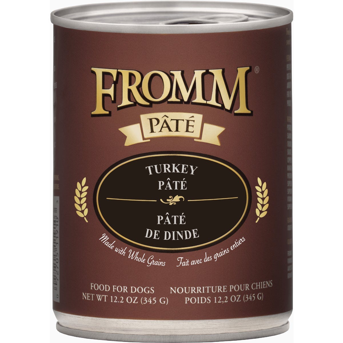 Fromm Pate Turkey Pate Wet Dog Food, 12.2 Oz. - photo 2