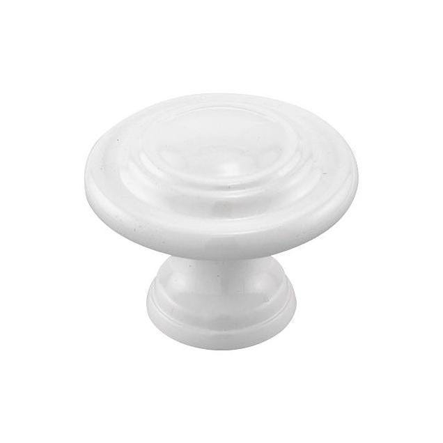 Prime-Line White Finish Bi-Fold Door Knob