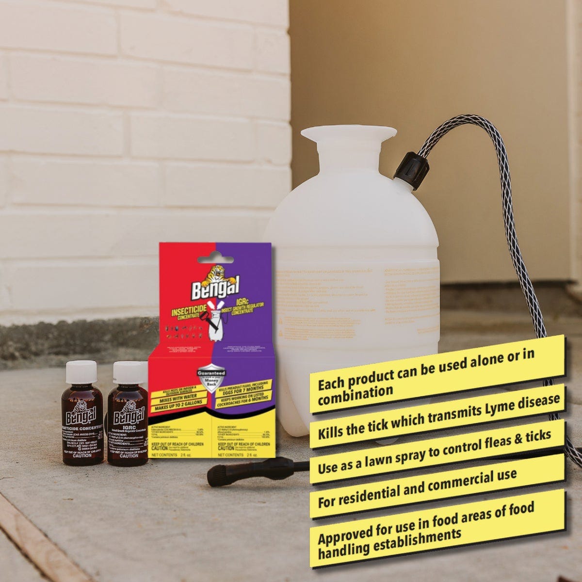 Bengal 2 Oz. Concentrate Insecticide & 2 Oz. Concentrate Insect Growth Regulator Combo - photo 3