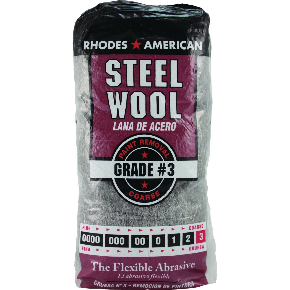Rhodes American #3 Coarse Steel Wool Pads (12-Pack) Rhodes American #3 Coarse Steel Wool Pads (12-Pack)