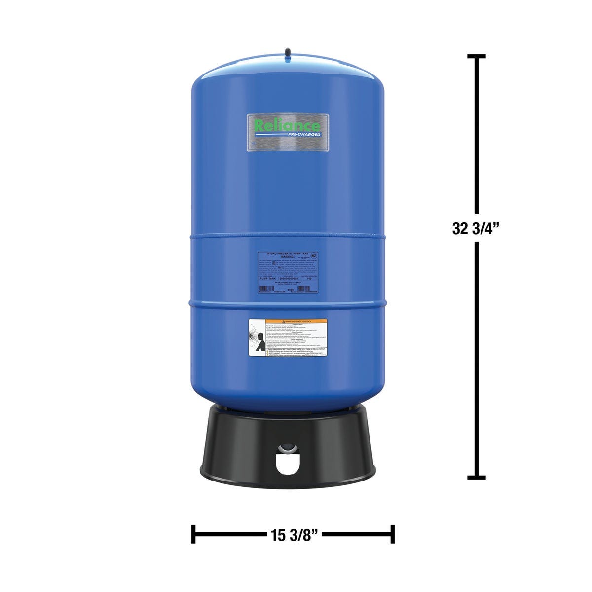 Reliance 20 Gal. Vertical Free-Standing Pressure Tank - photo 2
