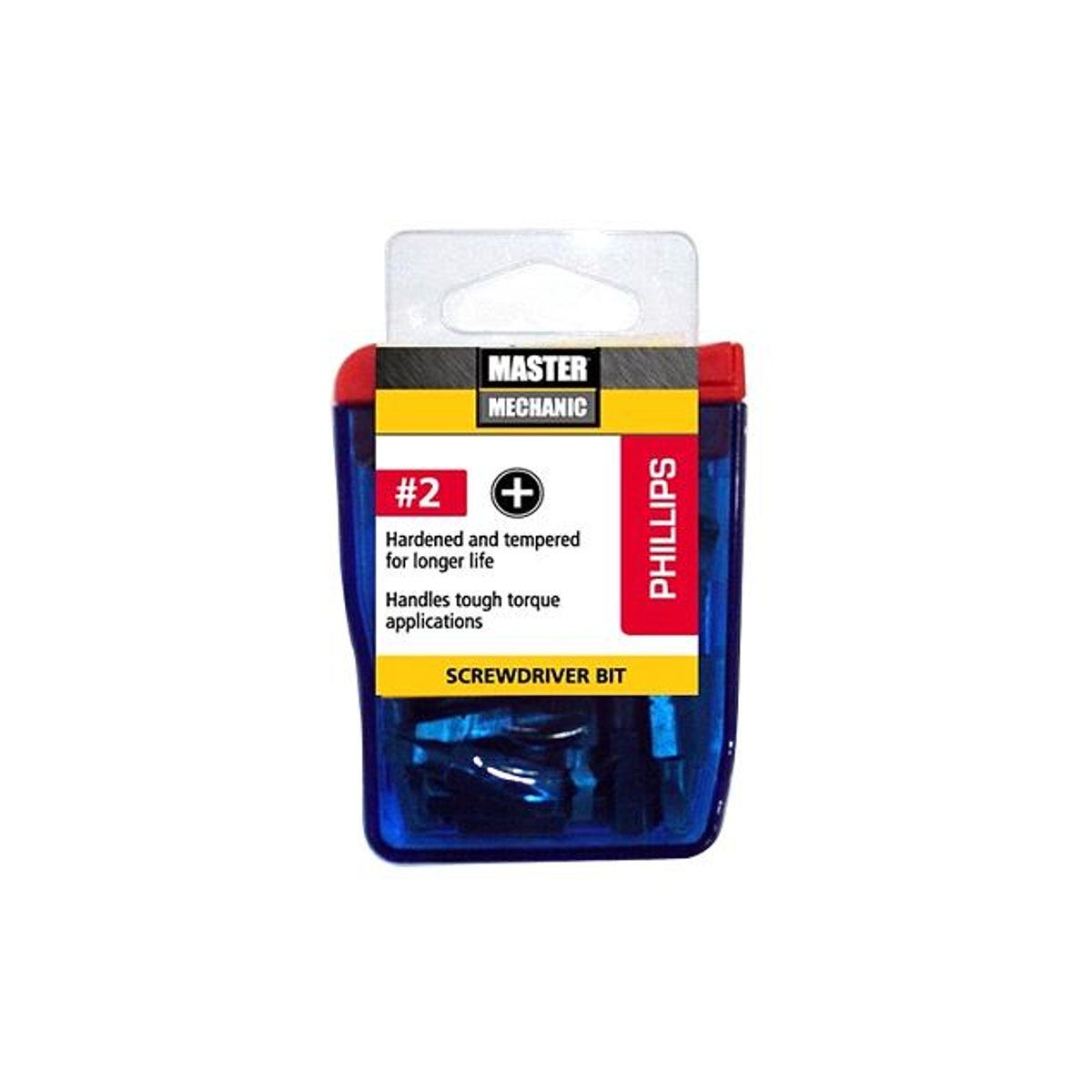 Master Mechanic 1 In. #2 Phillips Screwdriver Bit (25-Pack)