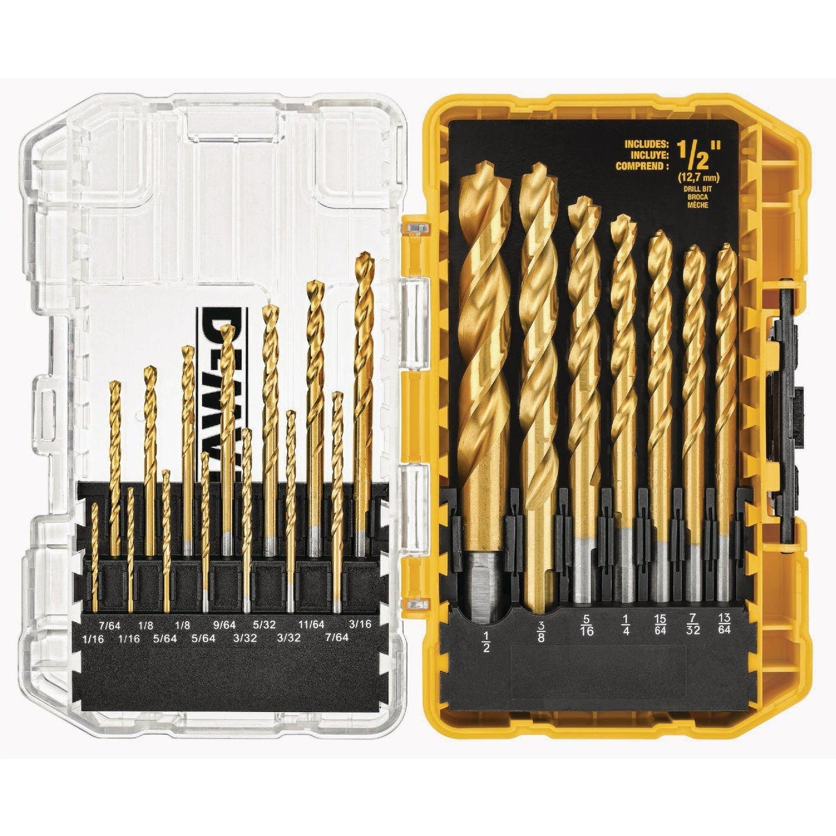 DEWALT Titanium Pilot Point Drill Bit Set (21-Piece) | True Value Hardware
