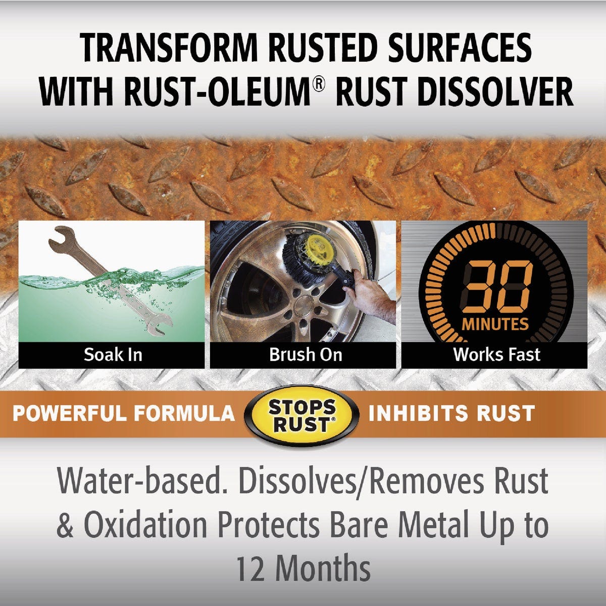 Rust-Oleum 1 Gal. Water-Based Rust Dissolver - photo 4