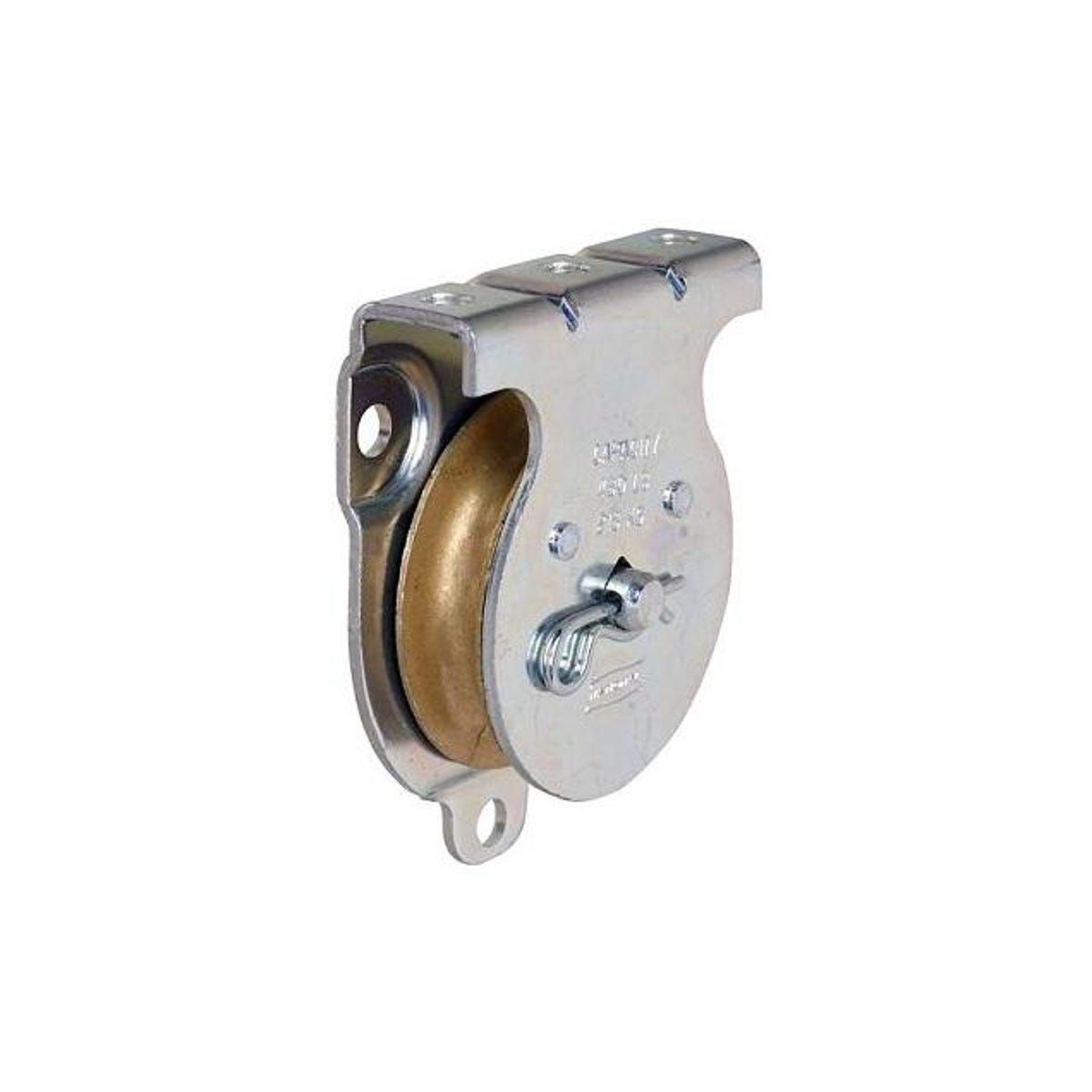 National Hardware 2 In. Zinc Wall/Ceiling Mount Single Pulley