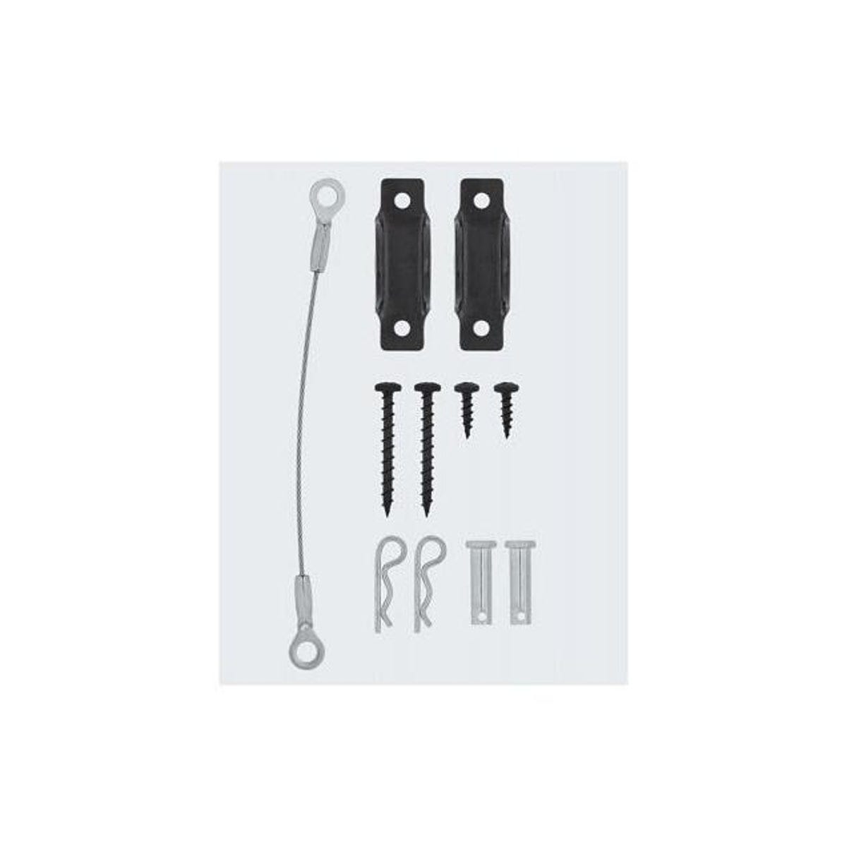 National Hardware Anti-Tip Furniture Kit with Wall Mount Bracket & Cable