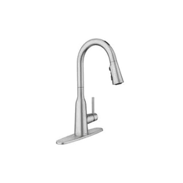 Moen Stainless Steel Zyla Voice-Activated Smart Kitchen Faucet