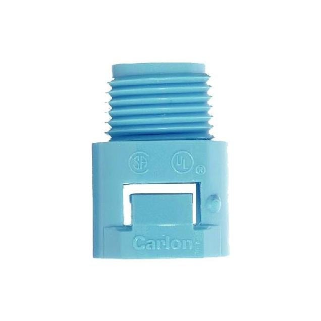 Carlon 3/4 In. Blue Smurf Male ENT End Adapter Carlon 3/4 In. Blue Smurf Male ENT End Adapter
