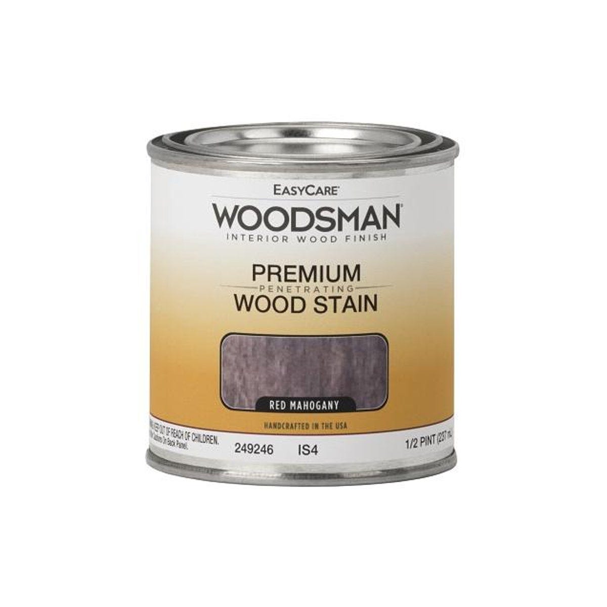 EasyCare Woodsman Red Mahogany Oil Base Interior Stain, 1/2 Pt.