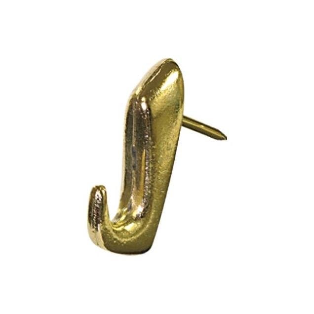 Hillman Brass Push Pin Hanger (5-Pack)