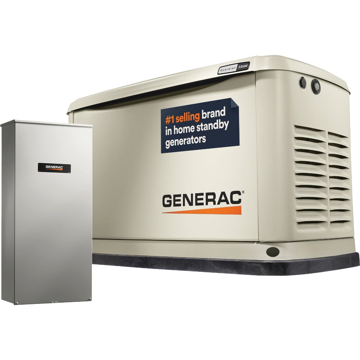 Generac Guardian WiFi 19,500W Natural Gas/22,000W LP Home Standby Generator with 200A Automatic Transfer Switch