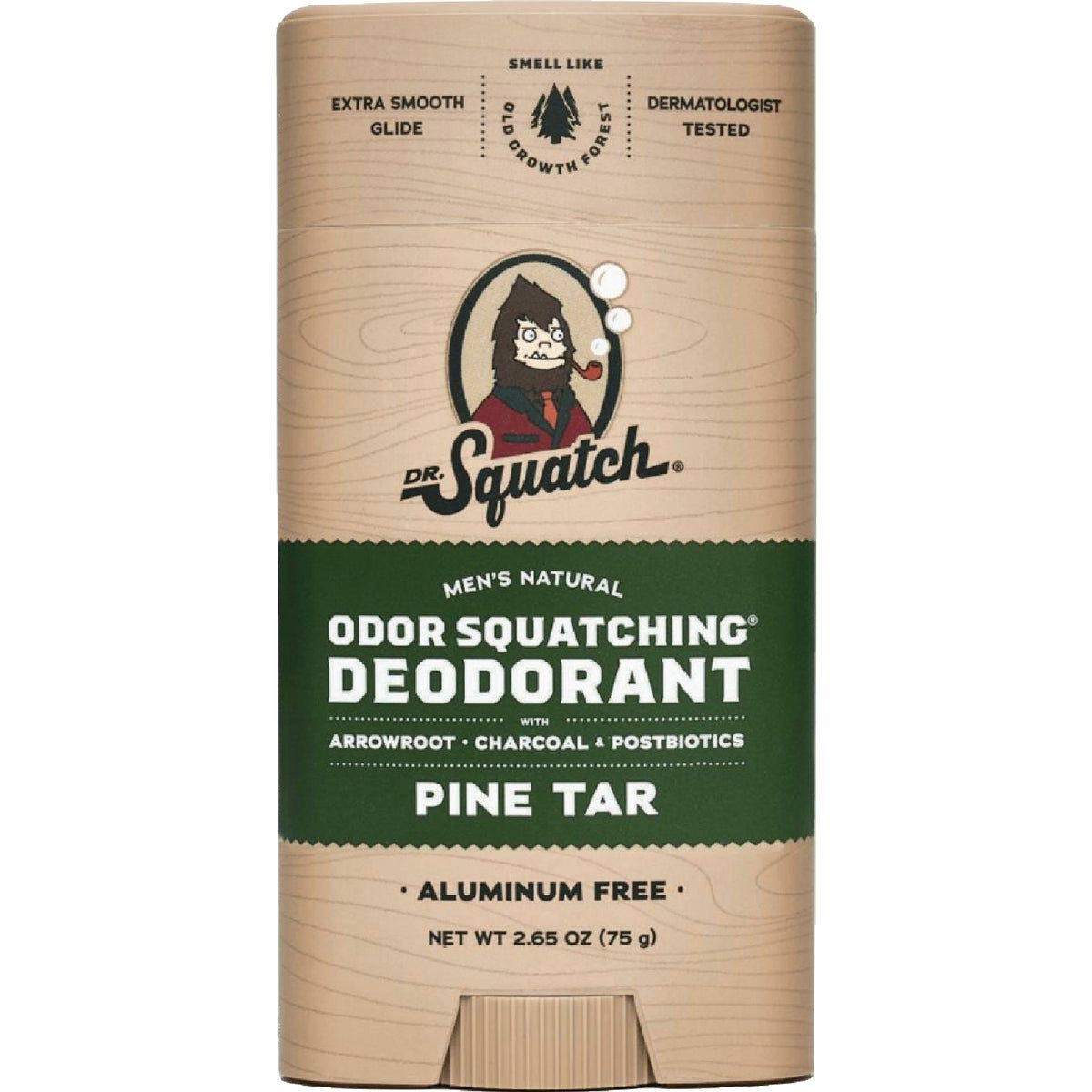 Dr. Squatch 2.65 Oz. Pine Tar Deodorant Dr. Squatch 2.65 Oz. Pine Tar Deodorant