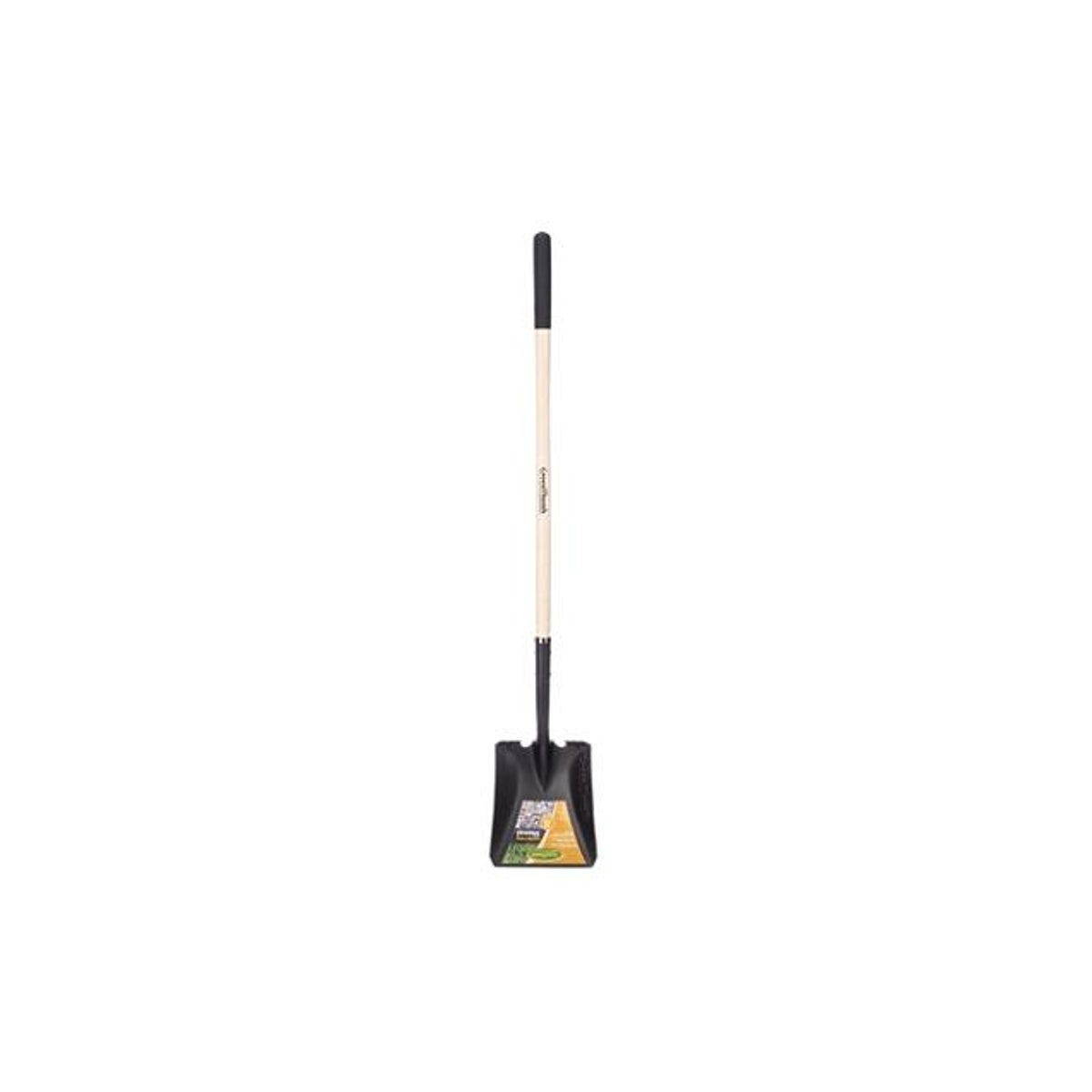 Square Point Garden Transfer Shovel with Wood Handle