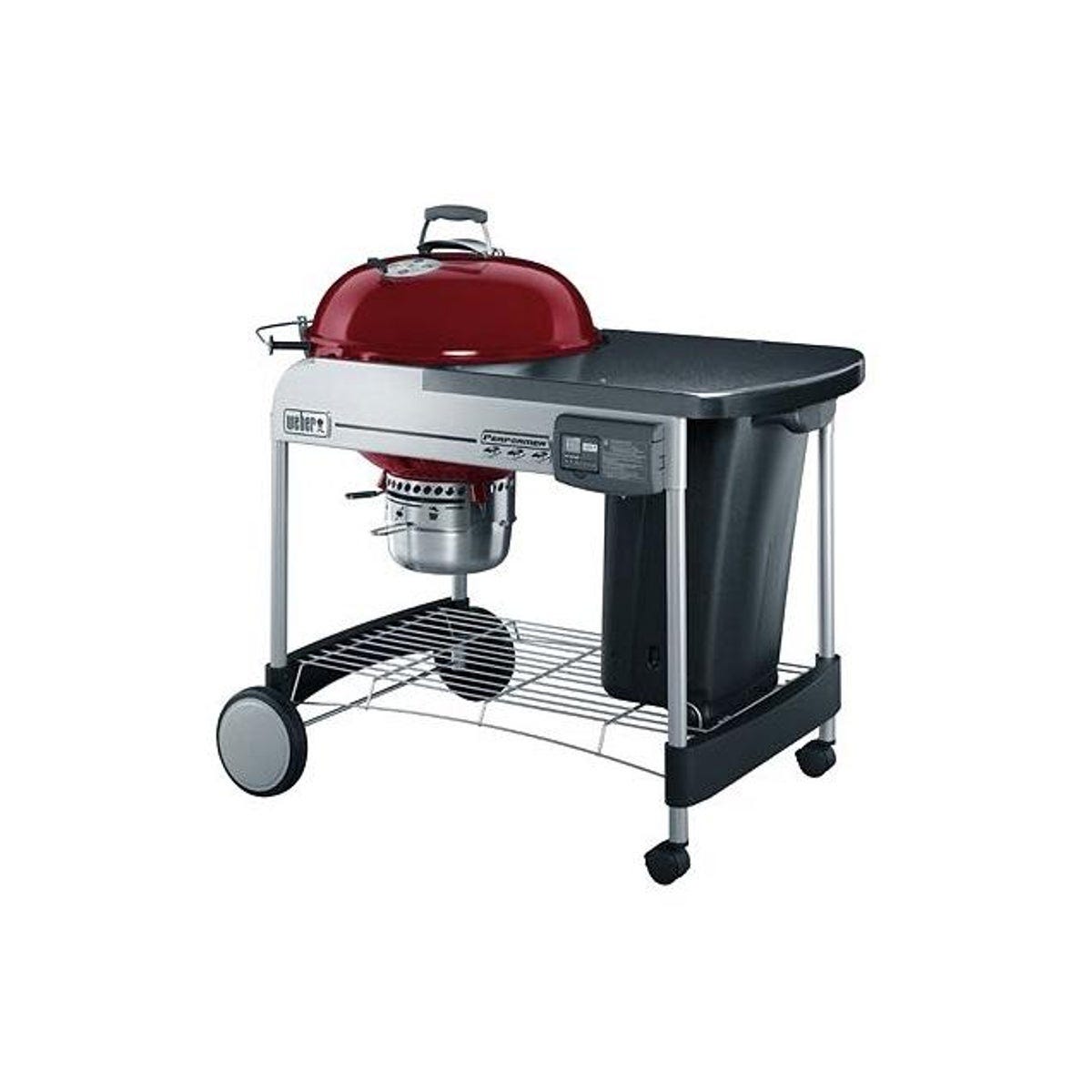 Weber Performer Deluxe 22 In. Charcoal Grill, Crimson - photo 7
