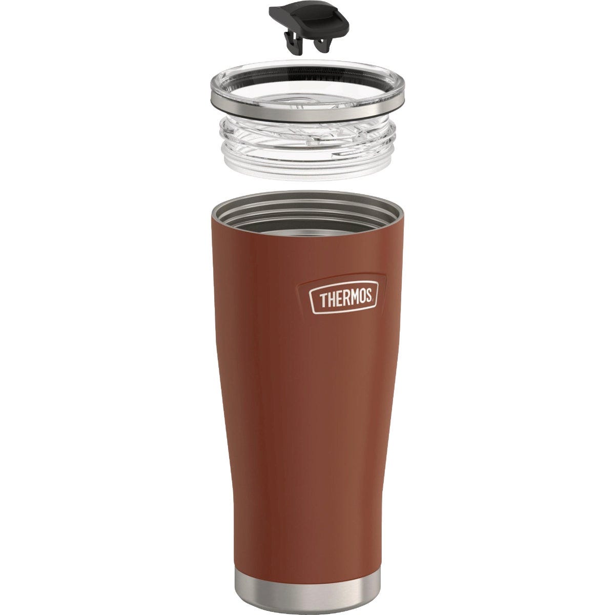 Thermos 24 Oz. Stainless Steel Cold Cup with Slide Lock, Saddle - photo 2 Thermos 24 Oz. Stainless Steel Cold Cup with Slide Lock, Saddle - photo 2