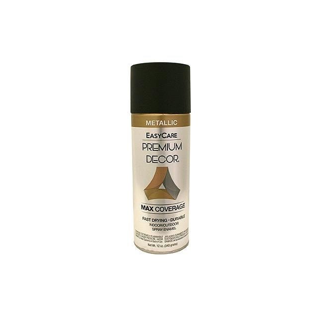 EasyCare Premium Decor 12 oz. Oil Rubbed Bronze Metallic Spray Paint EasyCare Premium Decor 12 oz. Oil Rubbed Bronze Metallic Spray Paint