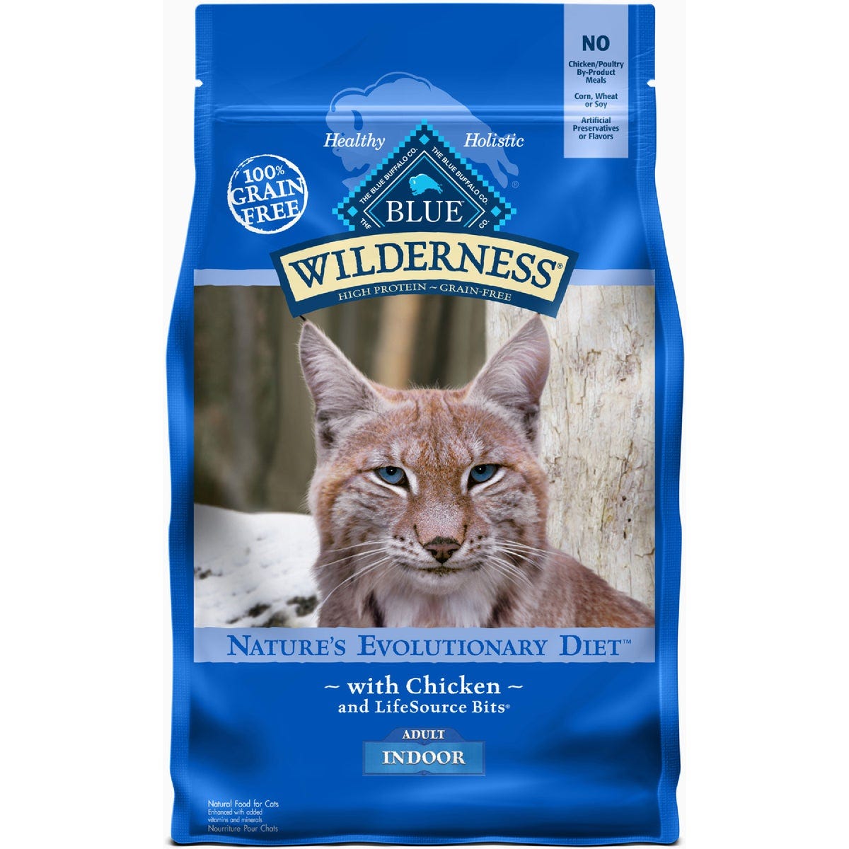 Blue Buffalo Wilderness 5 Lb. Chicken Indoor Adult Dry Cat Food