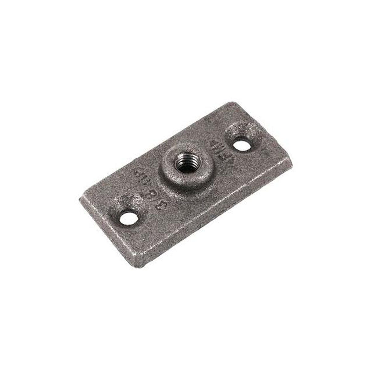Oatey 3/8 In. Galvanized Threaded Ceiling Plate Connector