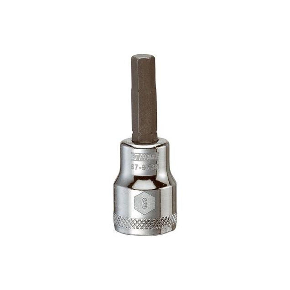 DeWalt 3/8 In. Drive 6mm Hex Bit Socket