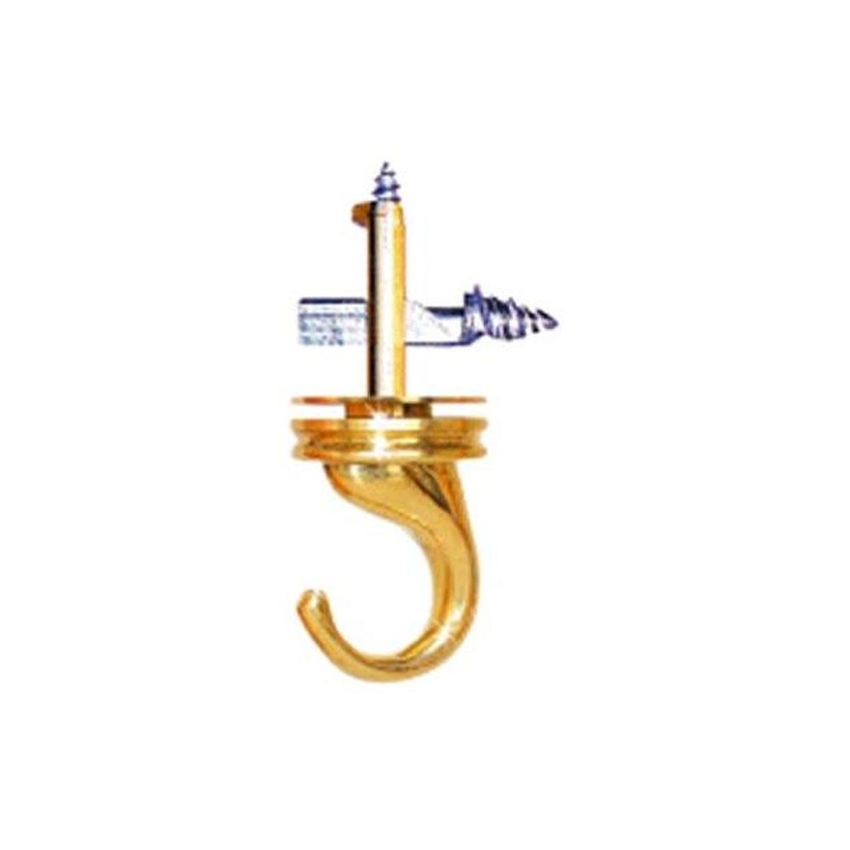 Hillman Brass Ceiling Driller Hook