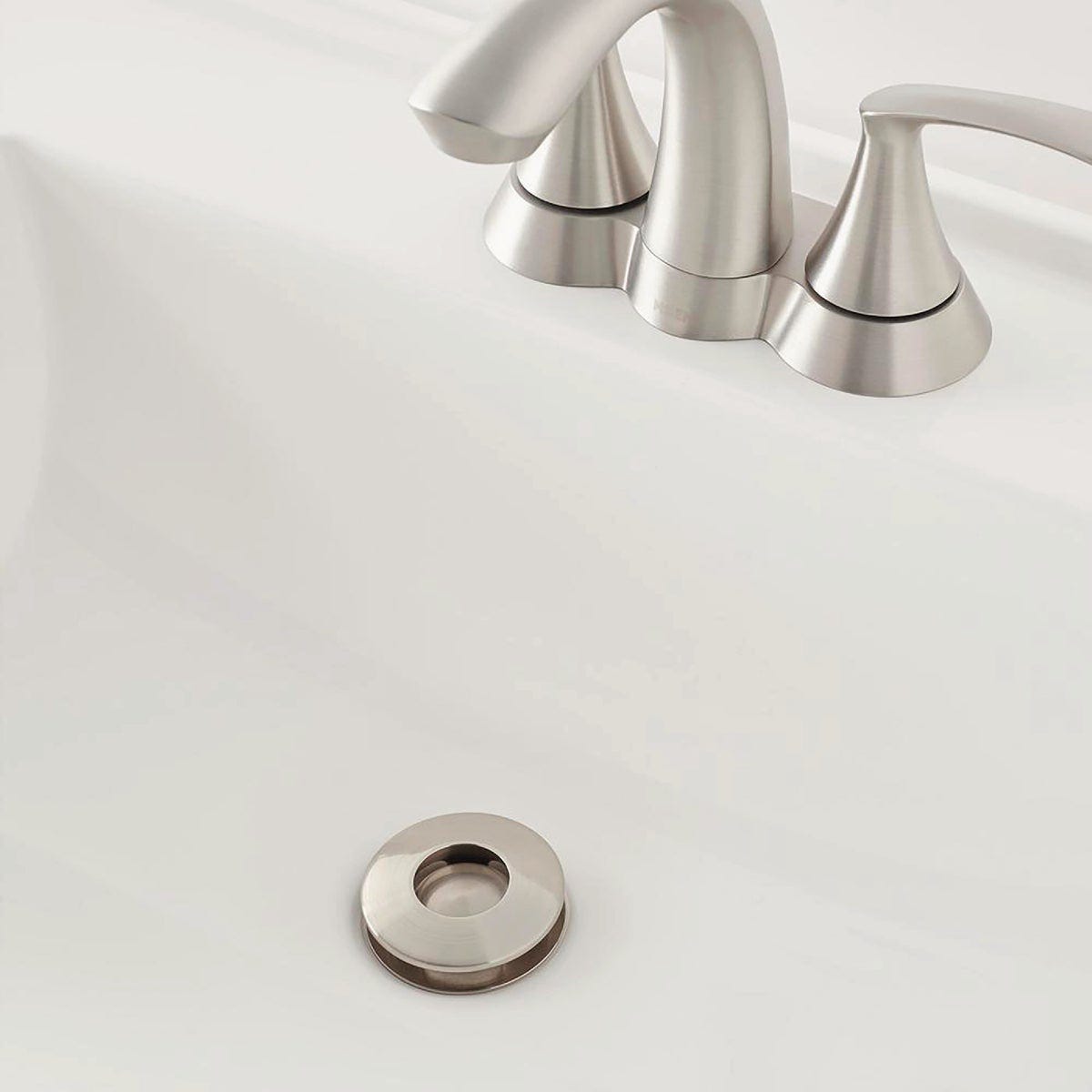 Danco Brushed Nickel Decorative Push-Button Sink Drain without Overflow - photo 4 Danco Brushed Nickel Decorative Push-Button Sink Drain without Overflow - photo 4