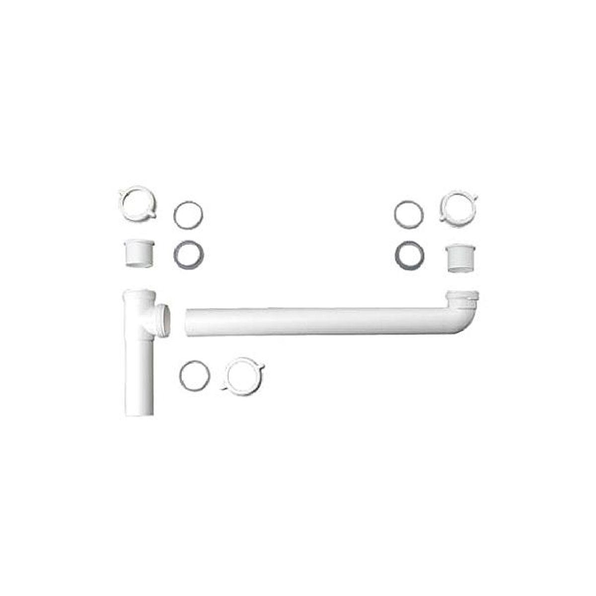 Master Plumber 2 Bowl Plastic End Outlet Drain