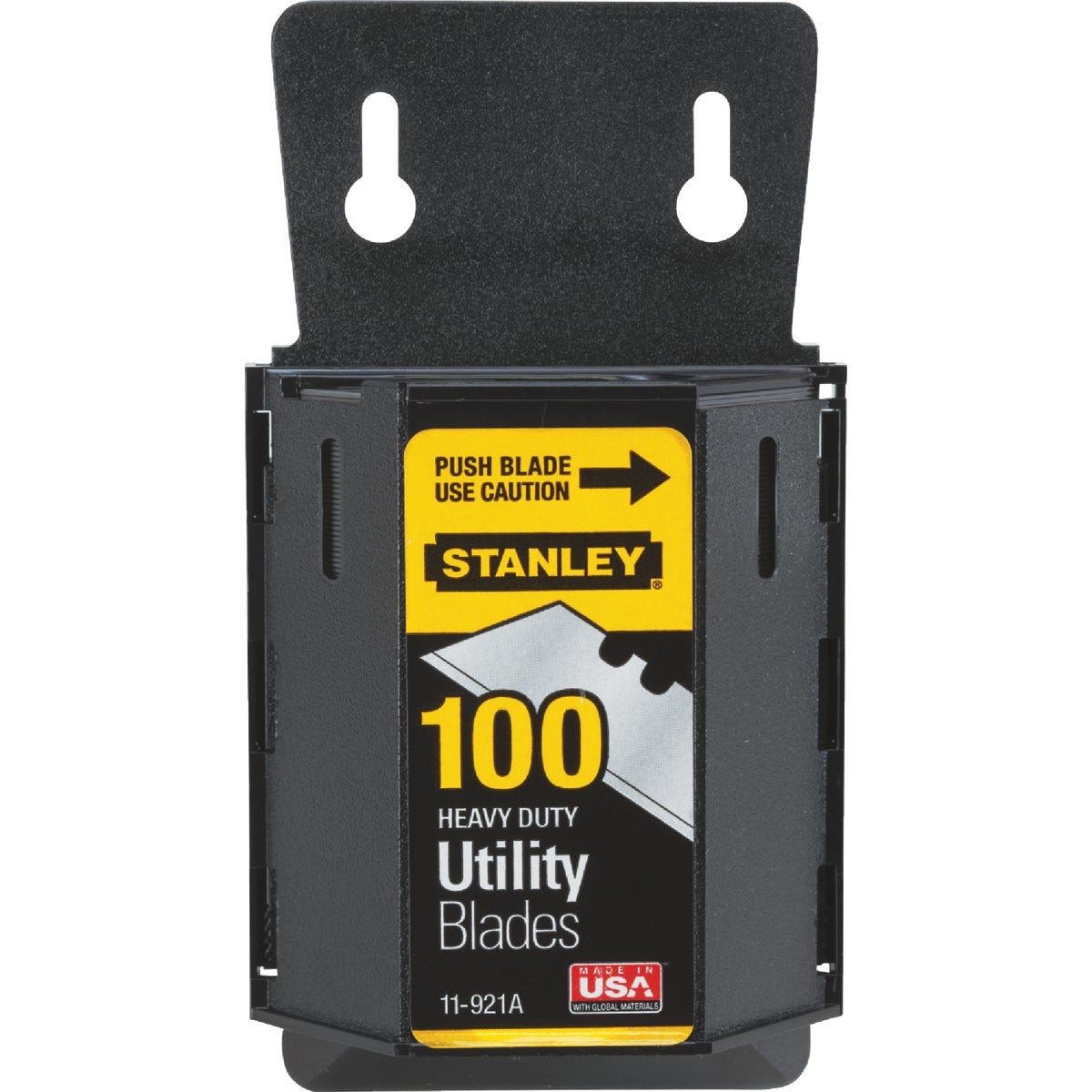 Stanley 2-Point Heavy-Duty 2-7/16 In. Utility Knife Blade (100-Pack) Stanley 2-Point Heavy-Duty 2-7/16 In. Utility Knife Blade (100-Pack)
