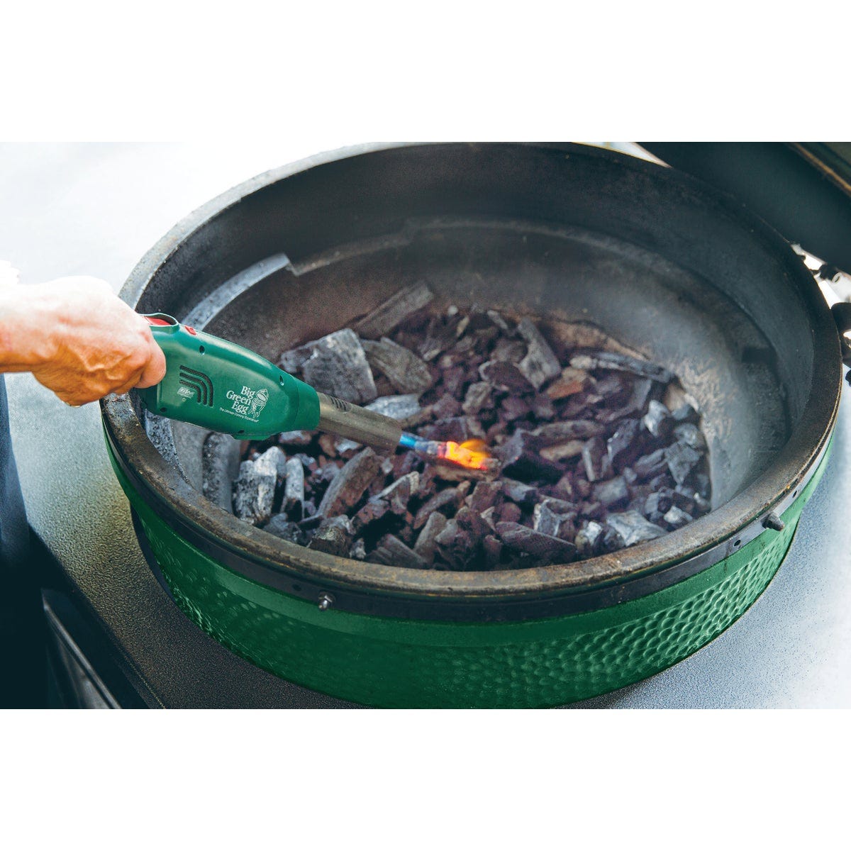 Big Green Egg Refillable Butane Charcoal EGGniter - photo 3