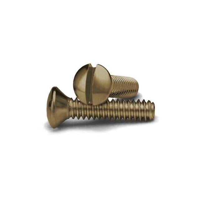 Westek 1/2 In. Antique Bronze Wall Plate Screws (10-Pack)
