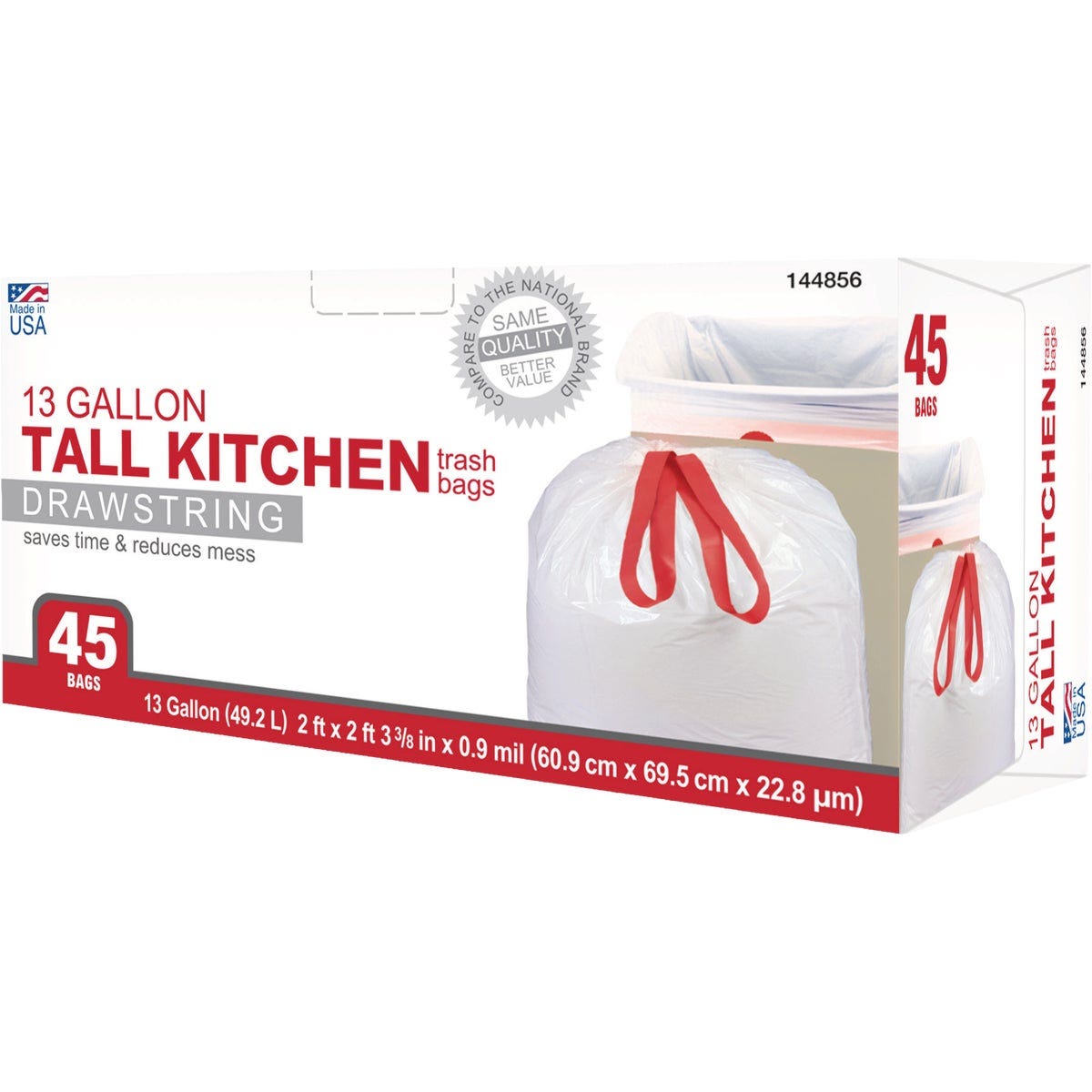 True Value 13 Gal. Drawstring Kitchen Trash Bags (45-Count) - photo 4 True Value 13 Gal. Drawstring Kitchen Trash Bags (45-Count) - photo 4