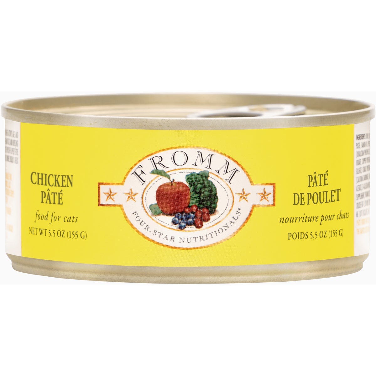 Fromm Four-Star Nutritionals Chicken Pate Wet Cat Food, 5.5 Oz. - photo 2 Fromm Four-Star Nutritionals Chicken Pate Wet Cat Food, 5.5 Oz. - photo 2
