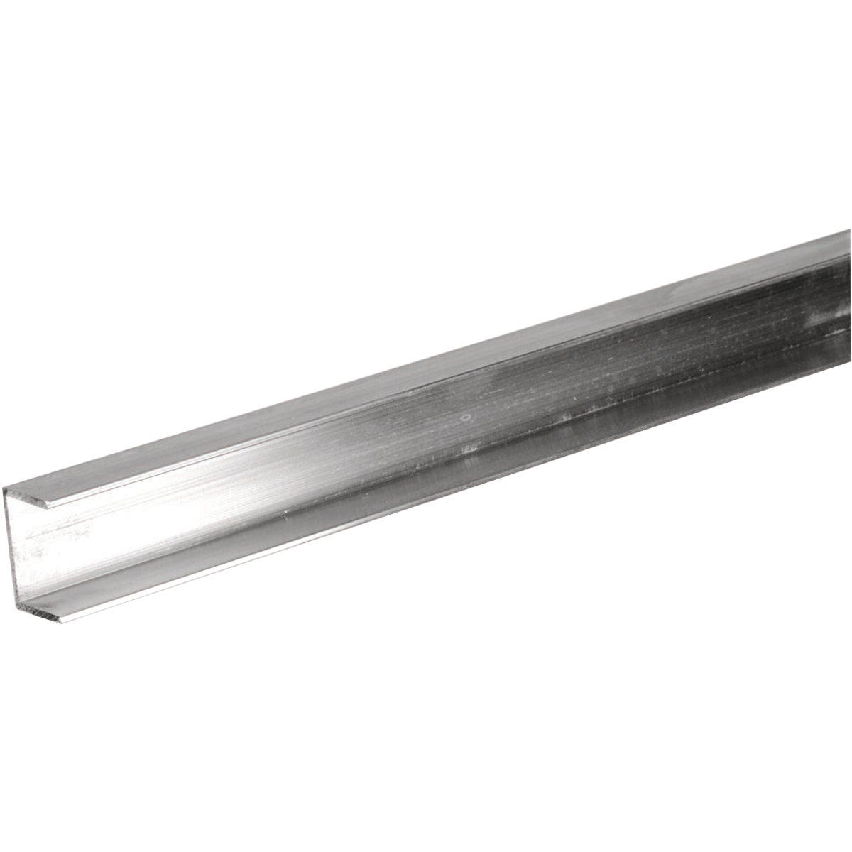 Hillman Steelworks Aluminum Mill 3/8 In. x 8 Ft., 1/16 In. U-Channel