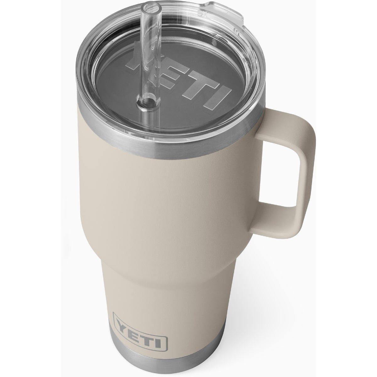 YETI Rambler 35 Oz. Mug with Straw Lid, Cape Taupe- - photo 3