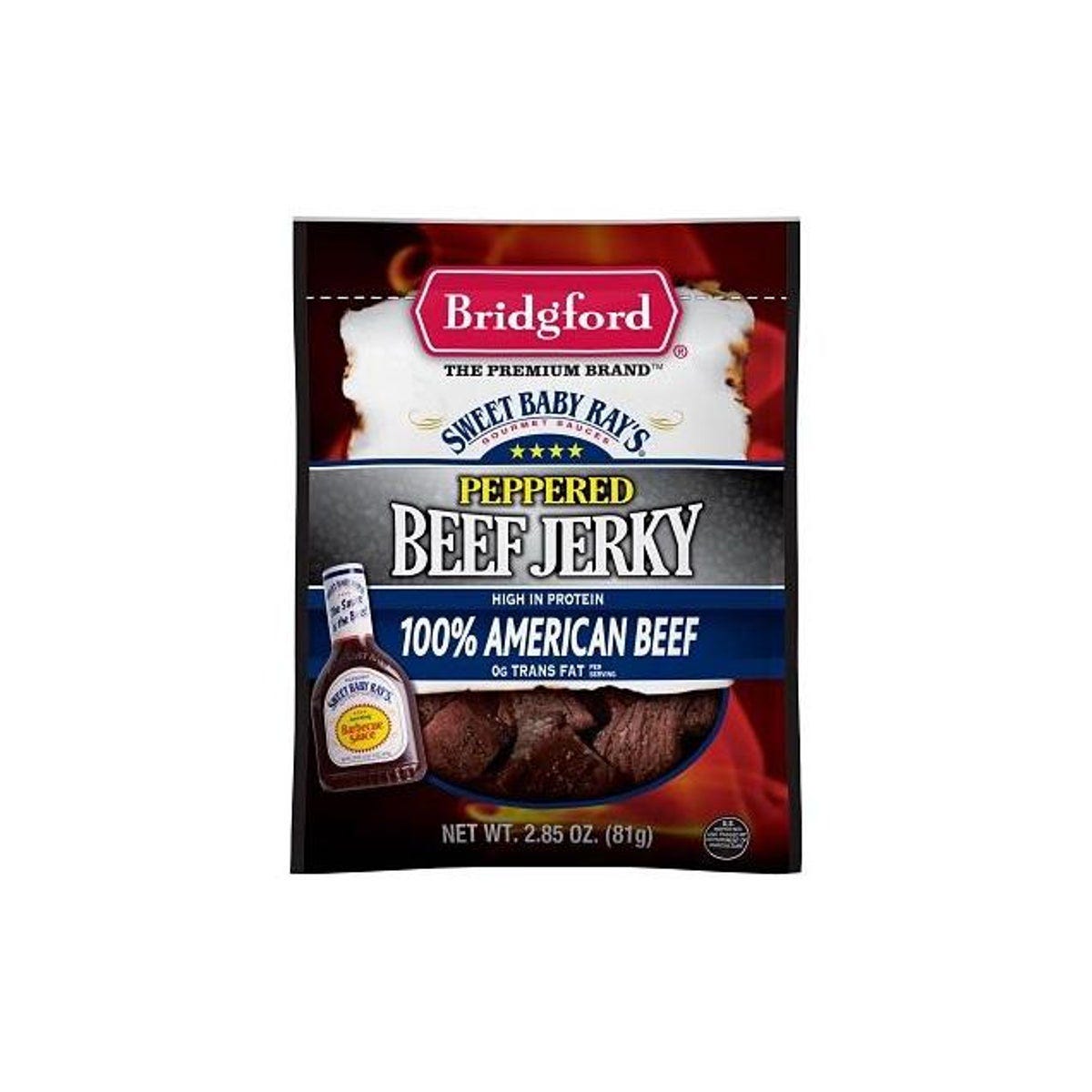 Sweet Bay Ray's 2.85 Oz. Peppered Beef Jerky