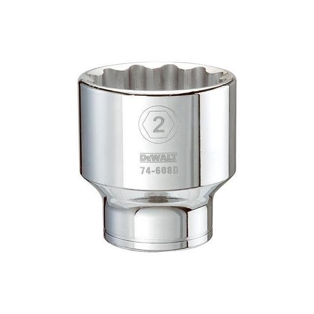 DeWalt 3/4 In. Drive 2 In. 12-Point Standard Socket