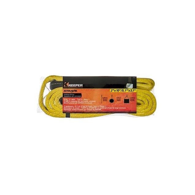 Keeper 2 In. x 10 Ft. 2-Ply Flat Loop Lift Sling - photo 2