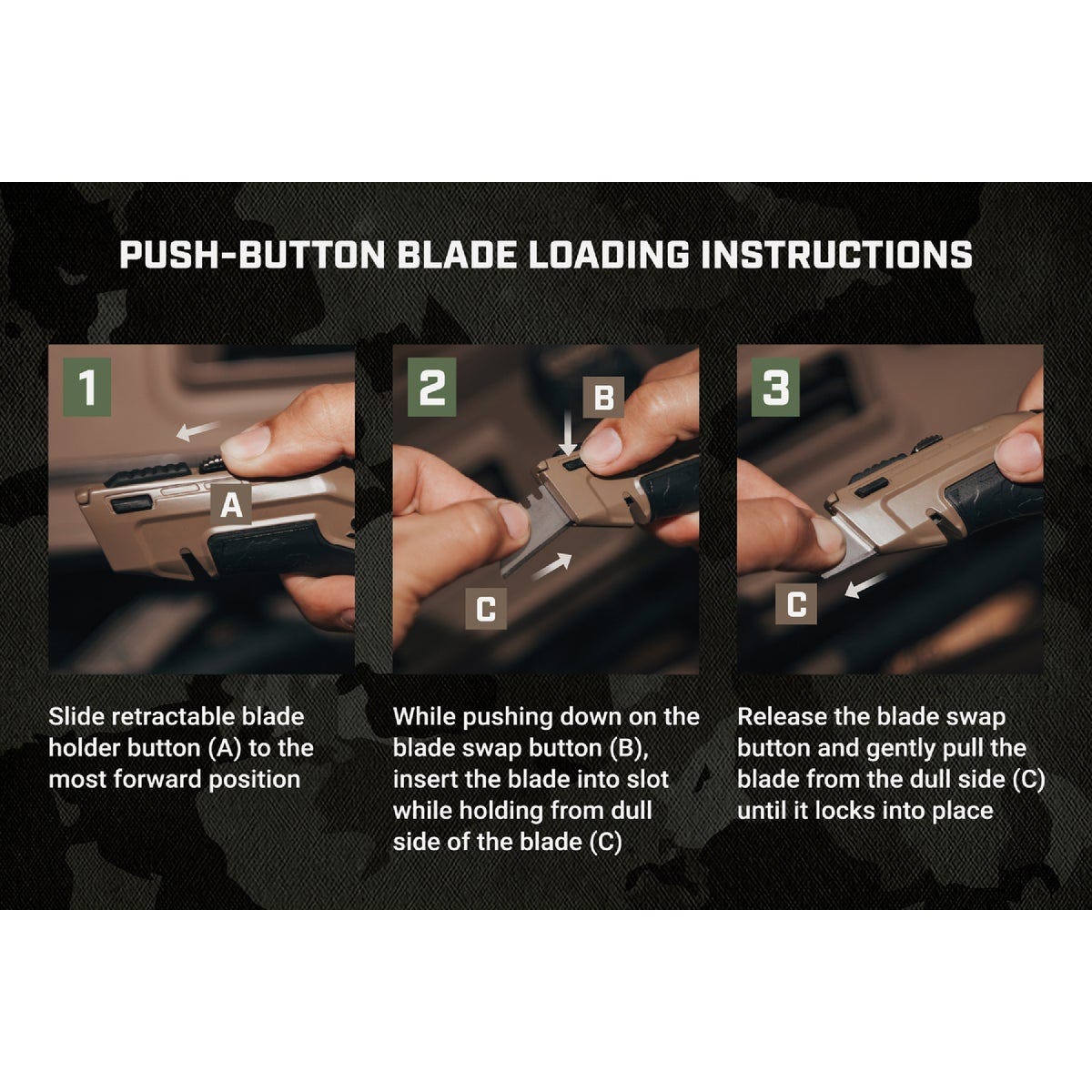 Spec Ops Retractable-Blade Utility Knife (2-Pack) - photo 3 Spec Ops Retractable-Blade Utility Knife (2-Pack) - photo 3