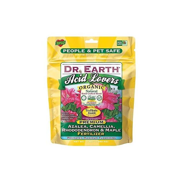 Dr. Earth 1 Lb. Acid Lovers Azalea/Camellia/Rhododendron/Maple Fertilizer Dr. Earth 1 Lb. Acid Lovers Azalea/Camellia/Rhododendron/Maple Fertilizer