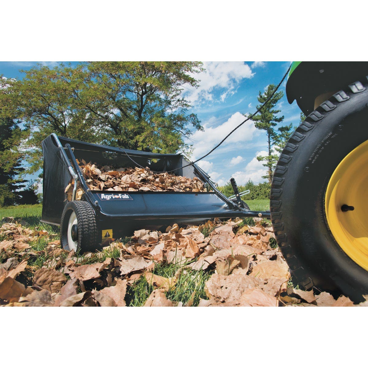 Agri-Fab 42 In. Wide Tow Behind Lawn Sweeper - photo 3
