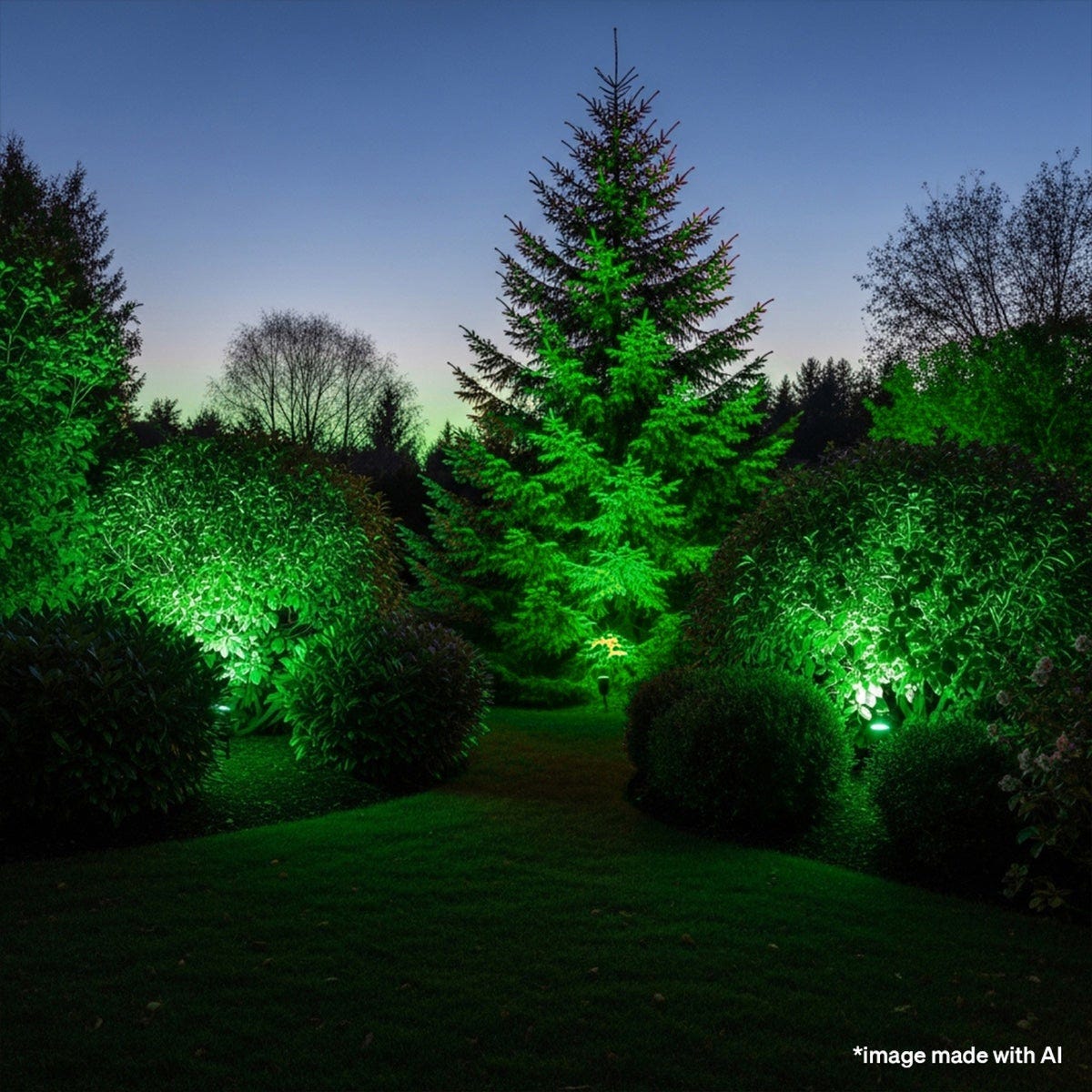 Philips 100W Equivalent Green PAR38 Medium LED Floodlight Light Bulb - photo 4