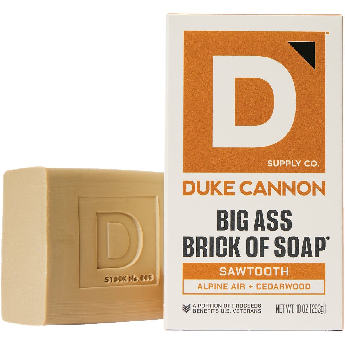Duke Cannon 10 Oz. Sawtooth Big Ass Bar of Soap Duke Cannon 10 Oz. Sawtooth Big Ass Bar of Soap
