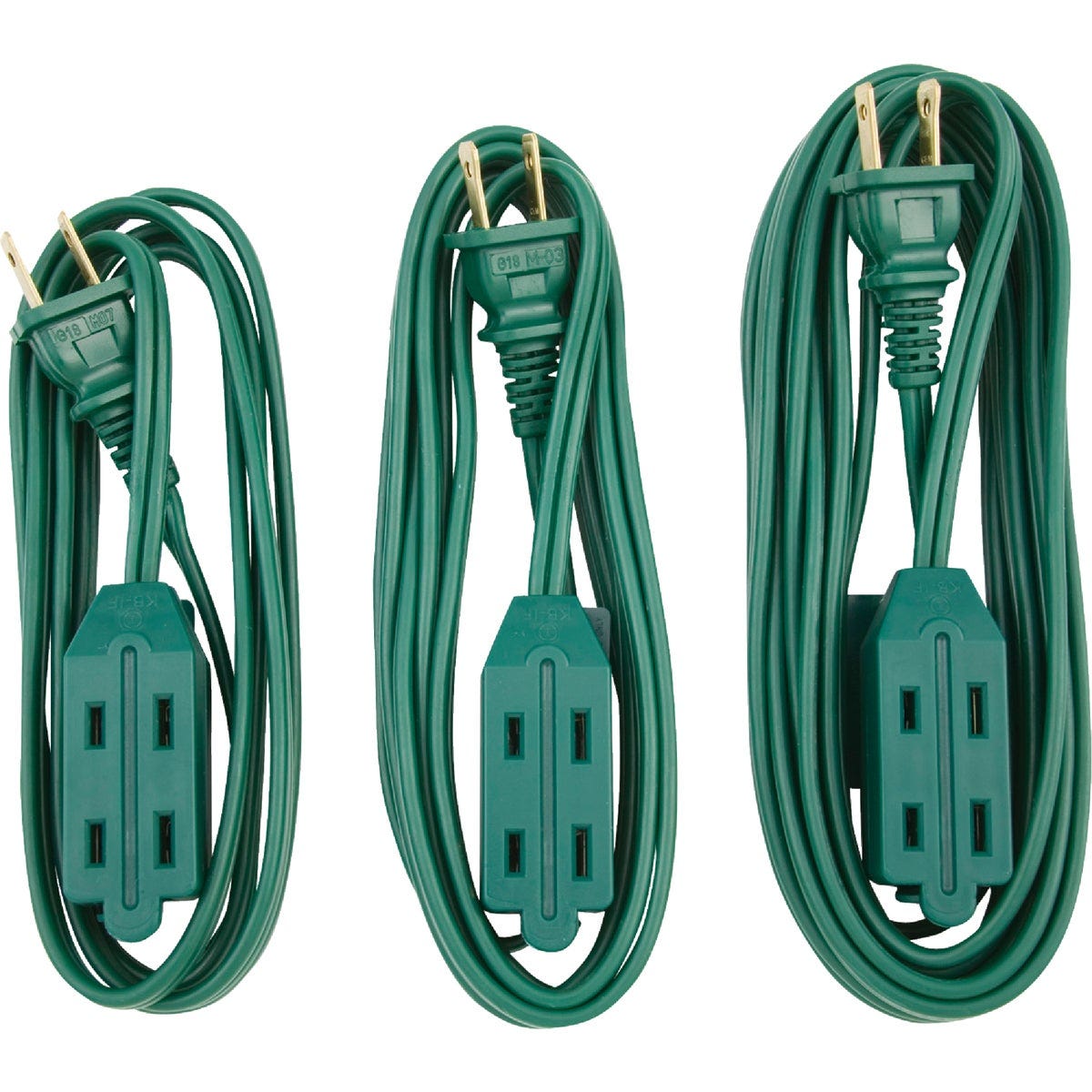 Master Electrician 6 Ft./9 Ft./15 Ft. 16/2 Extension Cord Set (3-Pack) - photo 3