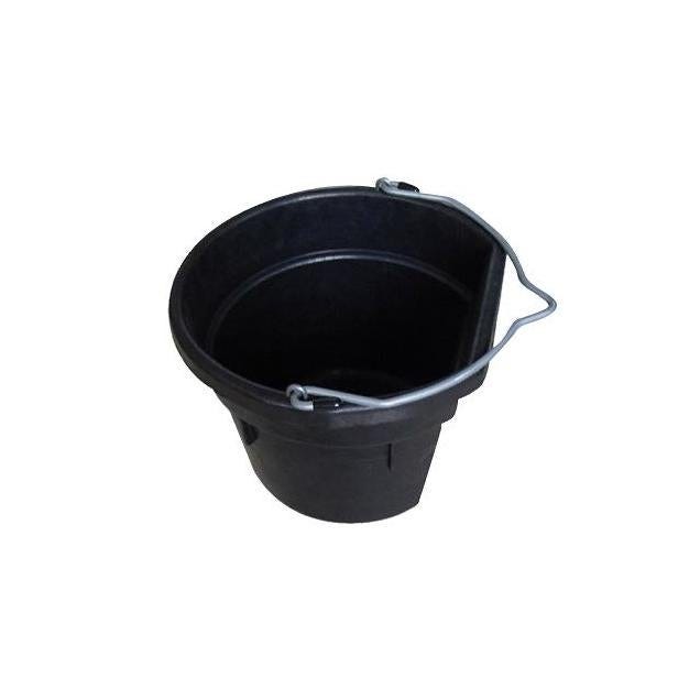 Master Rancher 12 Qt. Rubber Flat Bucket