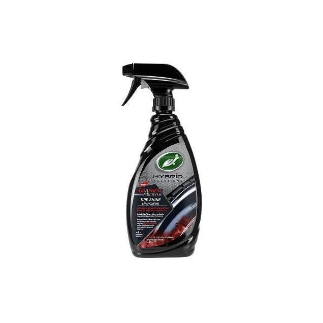 Turtle Wax 23 Oz. Hybrid Solutions Graphene Acrylic Tire Shine Spray Coating Turtle Wax 23 Oz. Hybrid Solutions Graphene Acrylic Tire Shine Spray Coating