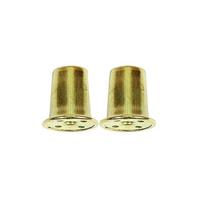 Jandorf 1 In. Brass Finish Top Hat Lamp Finial (2-Pack) Jandorf 1 In. Brass Finish Top Hat Lamp Finial (2-Pack)