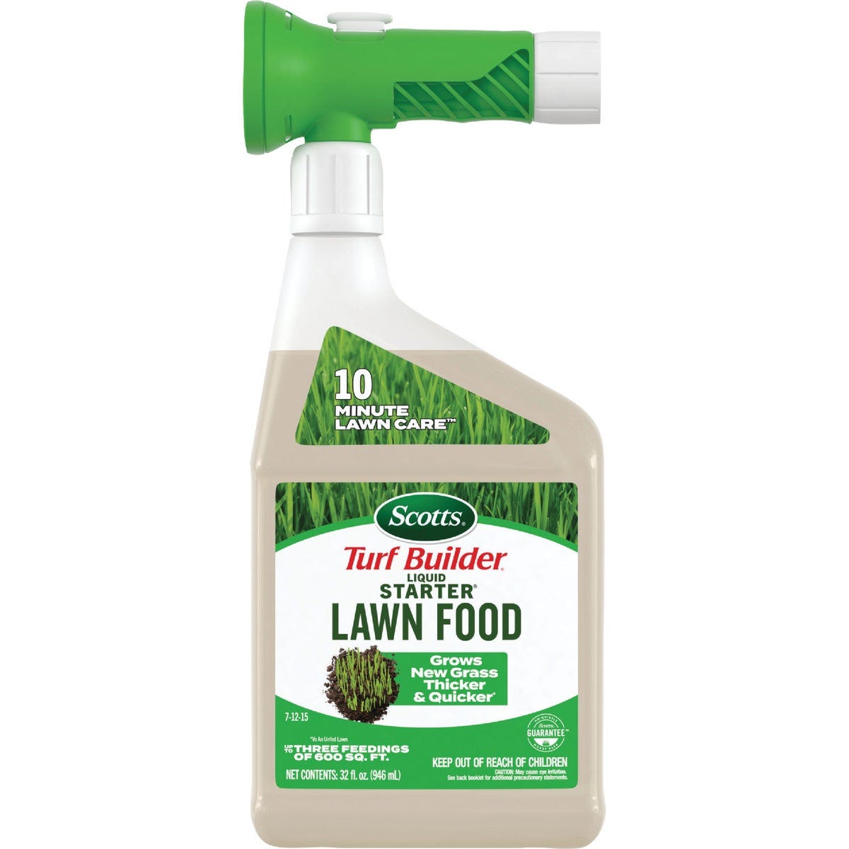 Scotts Turf Builder 32 Oz. 600 Sq. Ft. Liquid Starter Lawn Food Scotts Turf Builder 32 Oz. 600 Sq. Ft. Liquid Starter Lawn Food