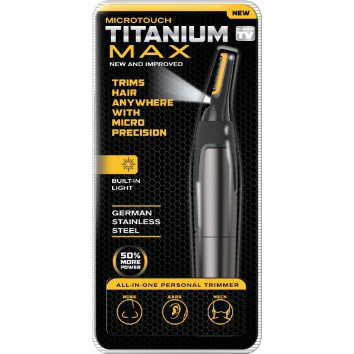 Micro Touch Titanium Max Hair & Beard Trimmer Micro Touch Titanium Max Hair & Beard Trimmer