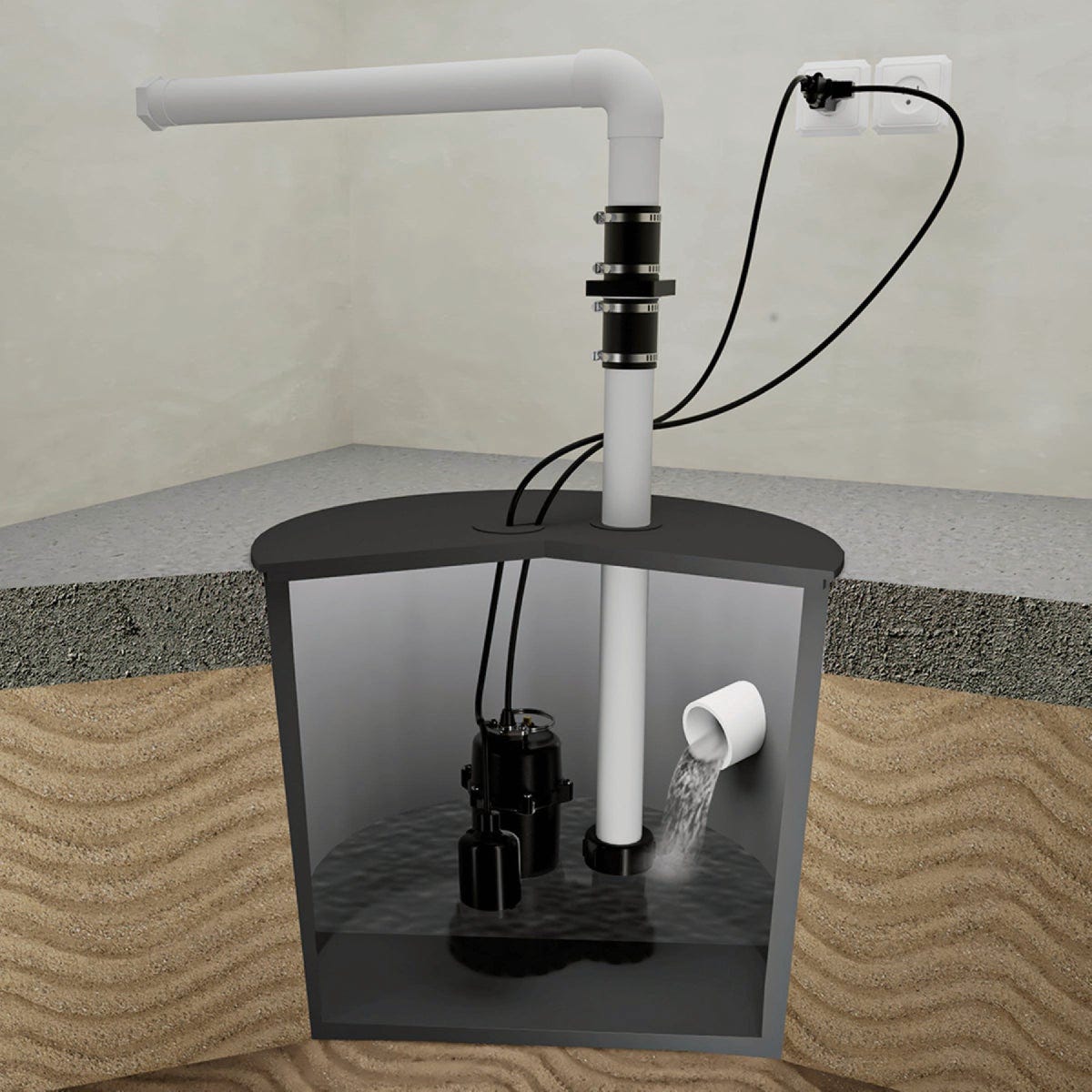 K2 1-1/2 In. Sump & Effluent Pump Quick-Connect Fitting - photo 8