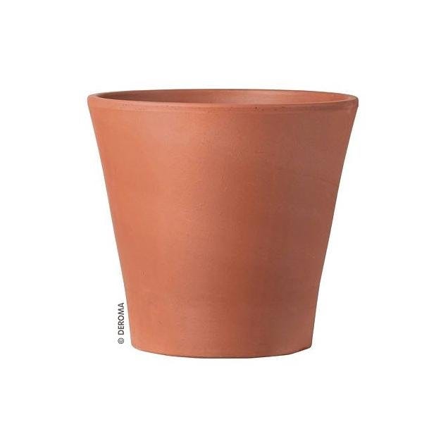 Deroma 12 In. Terra Cotta Clay Cono Planter Deroma 12 In. Terra Cotta Clay Cono Planter